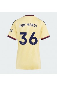 Arsenal Martin Zubimendi #36 Fotballdrakt Tredje Klær Dame 2026-27 Korte ermer